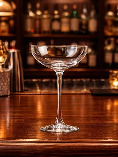 champagne saucer glassware