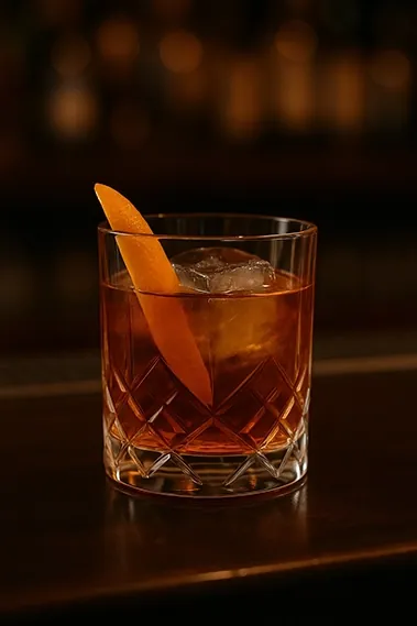old fashioned cocktail